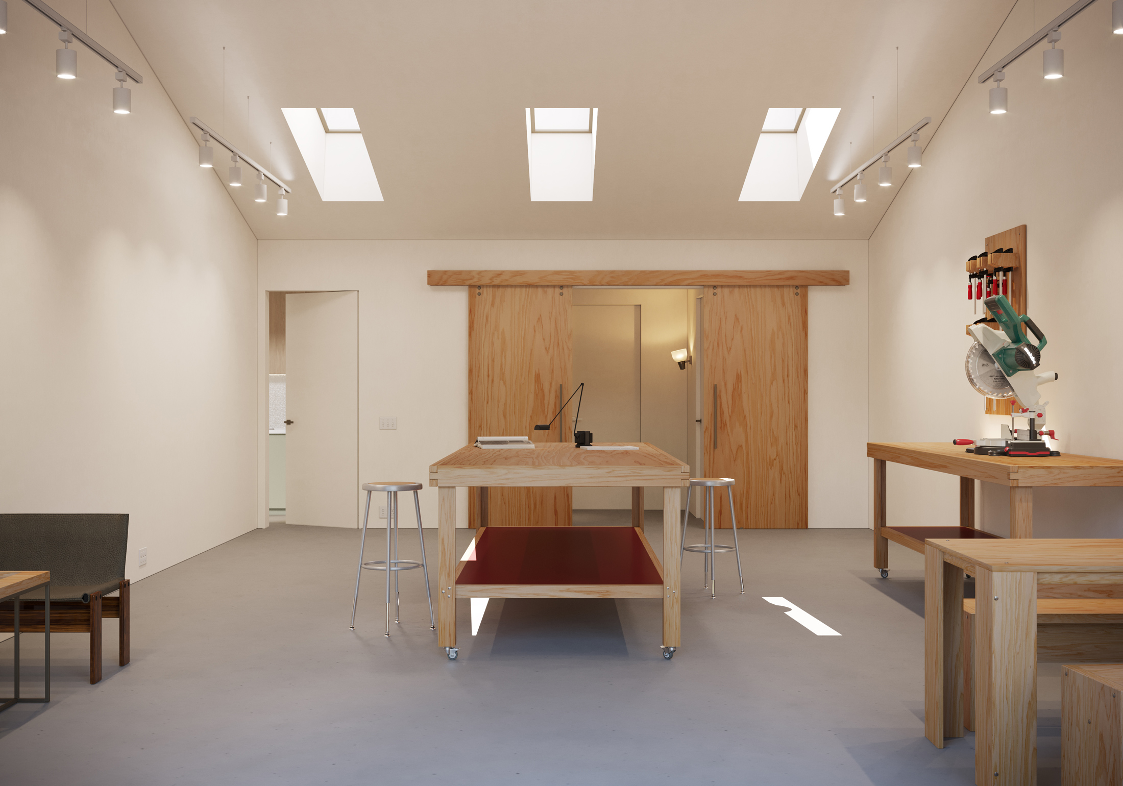 Private workspace