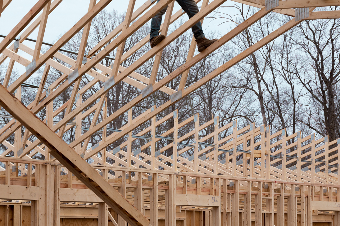 Roundtop under construction