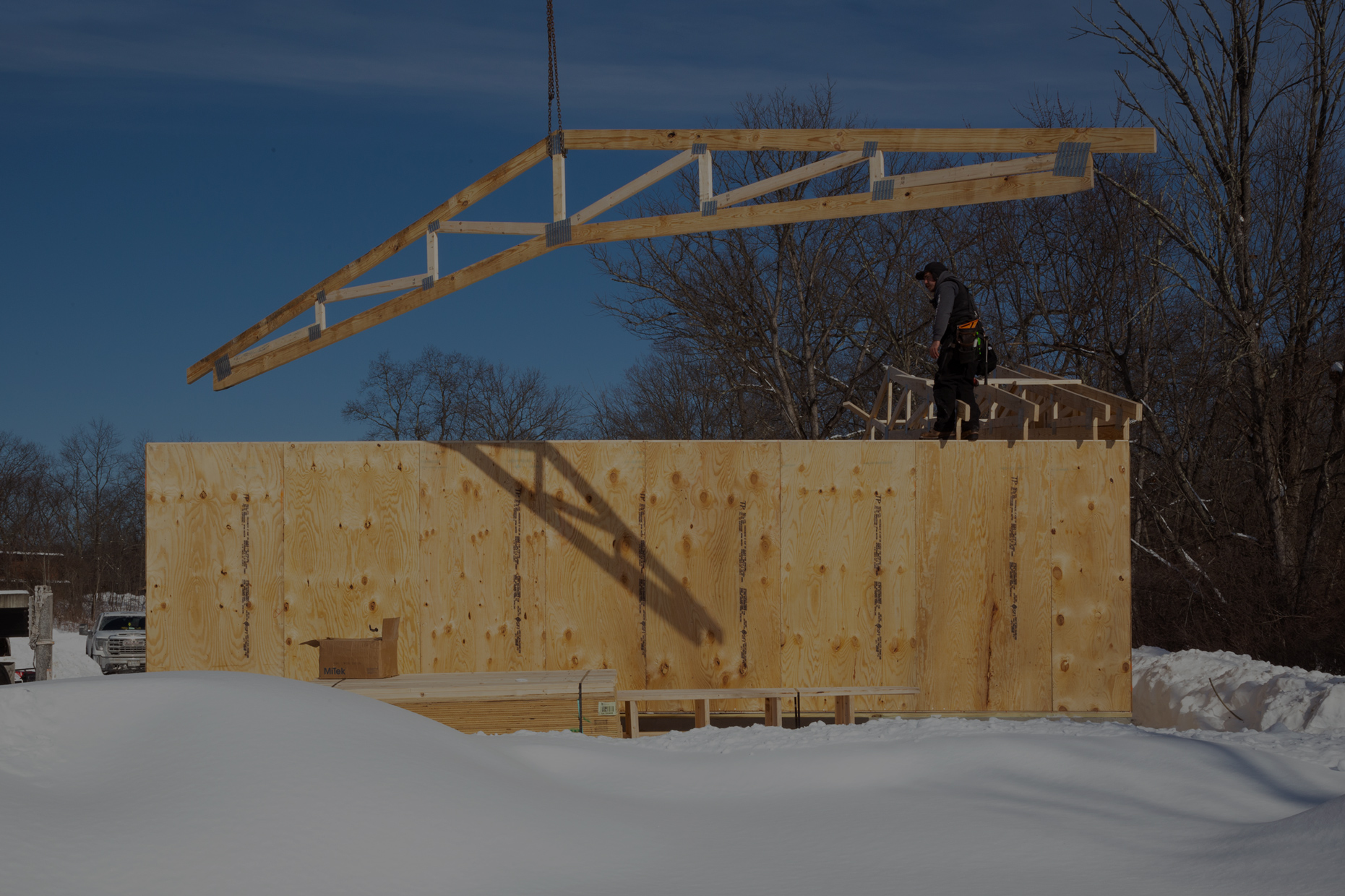 Roundtop under construction